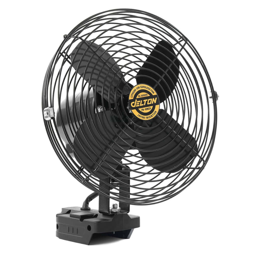 พัดลมไร้สาย 8 นิ้ว (พร้อมแบตเตอรี่) DELTON รุ่น FN-8INCH ULTRAFLEX 20V 4AH_5